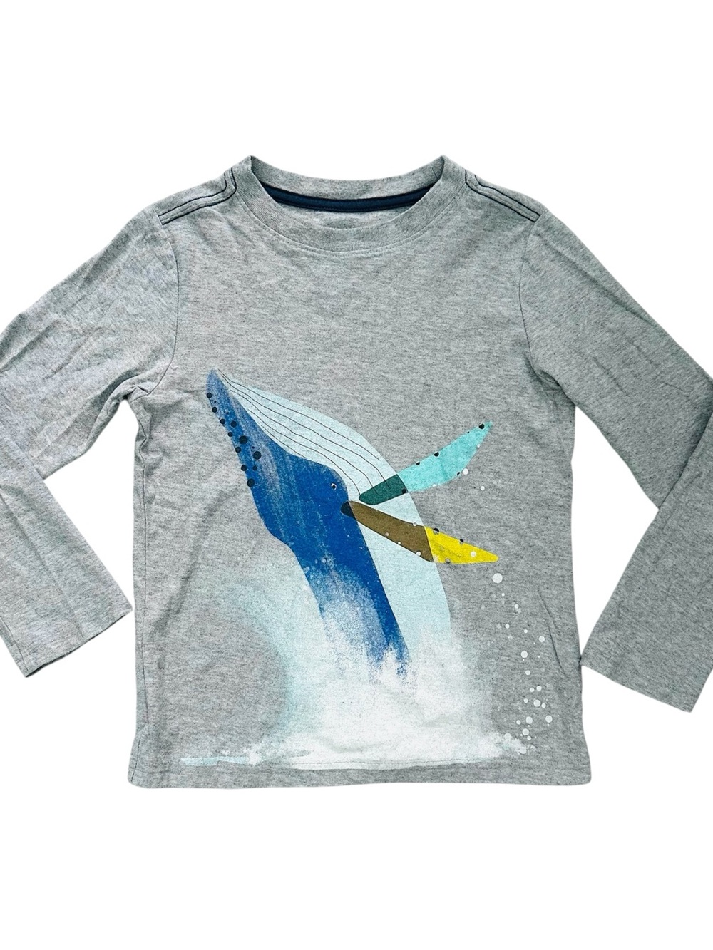 Tea Collection Whale Tee Size 7